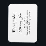 自家製ブルーベリーyジャム作りラブアッド文字 マグネット<br><div class="desc">デザイン</div>