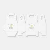 自家製ベーカリーあなたのテキスト名を追加カスタムする フェイバーボックス (折り畳みなし)