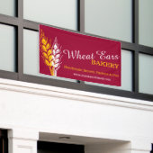 自家製ベーキングビジネスサイネージバナー 横断幕 (ビルの外側)