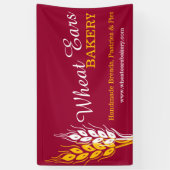 自家製ベーキングビジネスサイネージバナー 横断幕 (縦)