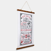 自家製ホットココアレシピ | 農家 吊り下げ型タペストリー (傾斜あり)