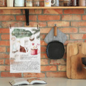 自家製ホットチョコレート |レシピ家宝 キッチンタオル