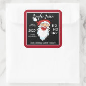 自家製ホリデームーンシャインパーソナライズされた スクエアシール (バッグ)