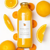 自家製マンダリンテットマンダリンリキュールギフトラベル フードラベル