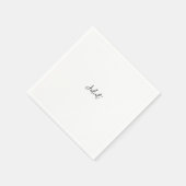 自家製ミス・トゥ・ミセス 最も人気のあるブライダルシャワー スタンダードカクテルナプキン (角)