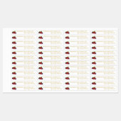 自家製ミックスベリージャム薄いラベル ラベル (シート)