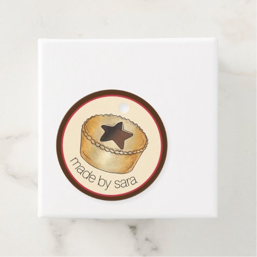 自家製ミンスパイズブリティッシュペストリー焼いたバイ フェイバータグ (インサイチュ)