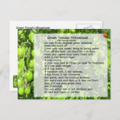 自家製ミンセミートレシピはがき ポストカード (正面/裏面)