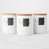 自家製モダンミックスベリージャムラベル フードラベル (ボトル)