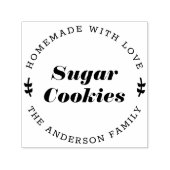 自家製ラブホリデイベーキングギフト セルフインキングスタンプ (デザイン)