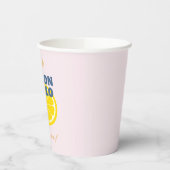 自家製リモモダンンチェロレモンリカー紙カップ 紙コップ (左)