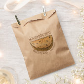 自家製ロティインディアンチャパティブレッド焼いたバイ フェイバーバッグ (クリップ留めされた状態)