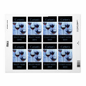 自家製ワインラベル（垂直） ラベル (フルシート)