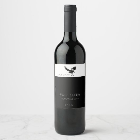 自家製ワイン ワインラベル (正面)