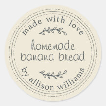 自家製素朴バナナパンアンティークホワイト