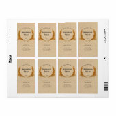 自家製素朴パン小麦リース食品 ラベル (フルシート)