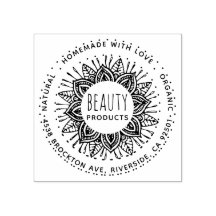 自家製美しい製品ビジネススタンプ