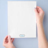 自家製100%食品ラベル チラシ (手)