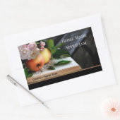 自家製Apple Jamラベル 長方形シール (封筒)