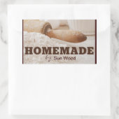 自家製YOUギフトラベル 長方形シール (バッグ)