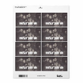 自家醸造の供給ビールラベル修道士のエール淡い色の ラベル (フルシート)