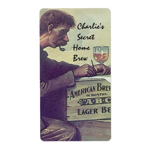 自家醸造の供給ビール醸造の自家醸造ラベル ラベル (正面)