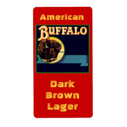 自家醸造の供給ビール醸造の自家醸造ラベル ラベル (正面)