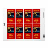 自家醸造の供給ビール醸造の自家醸造ラベル ラベル (フルシート)