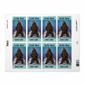 自家醸造の供給ビール醸造の自家醸造ラベル ラベル (フルシート)