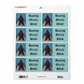 自家醸造の供給ビール醸造ラベルカスタマイズ ラベル (フルシート)