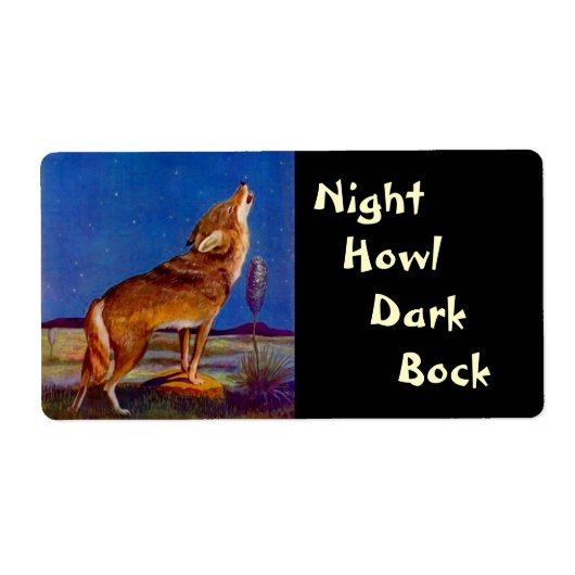 自家醸造の供給ビール醸造ラベルカスタマイズ ラベル (正面)