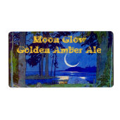 自家醸造の供給ビール醸造ラベルカスタマイズ ラベル (正面)