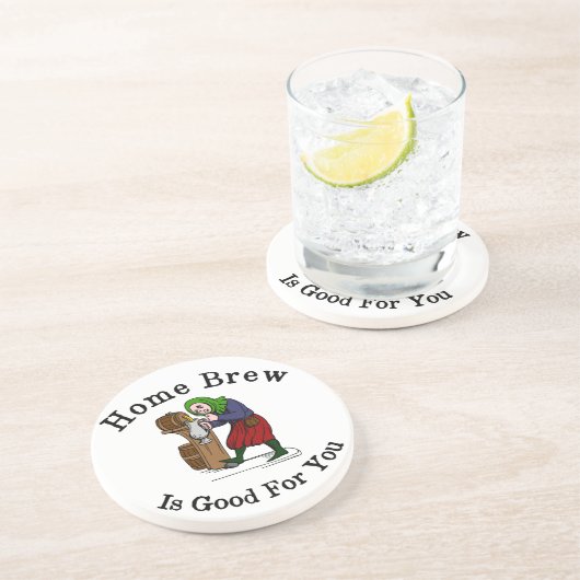 自家醸造は君に良い コースター (側面)