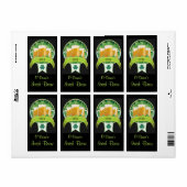 自家醸造アイリッシュビールラベル ラベル (フルシート)