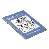 自家醸造ショップは膨らむバーメイドを持っている ノートブック (右側)