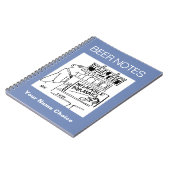 自家醸造ショップは膨らむバーメイドを持っている ノートブック (左側)