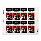 自家醸造ビールボトルラベルアルパインハイカーエール ラベル (フルシート)