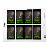 自家醸造ビールラベルダニーボーイのアイリッシュスタウト ラベル (フルシート)