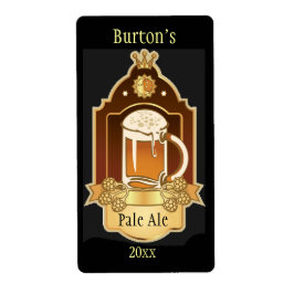 自家醸造ビールラベル ラベル