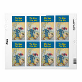 自家醸造ラベル錫男かかし行ヴィンテージOz ラベル (フルシート)