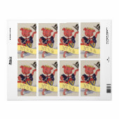 自家醸造供給ビールおもしろいパーティー豚エールのラベル ラベル (フルシート)