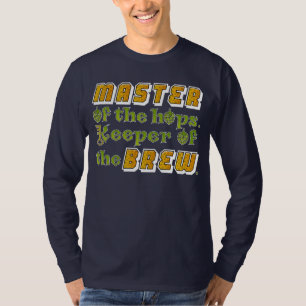 自家醸造用ビール·ブリューアー Tシャツ