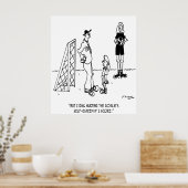 自尊心の漫画9471 ポスター (キッチン)