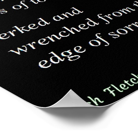 自尊心 ポスター (角)