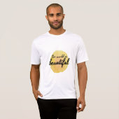 自己に対する自己肯定語気に Tシャツ (正面フル)