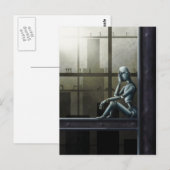 自己のわかっているロボットサイエンスフィクションの郵便はがき ポストカード (正面/裏面)