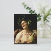 自己のポートレートをBacchus ポストカード (スタンド正面)