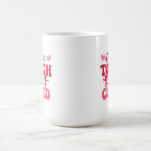 自己の愛おもしろいしないTouch私かわいいバレンタイン コーヒーマグカップ (中央)