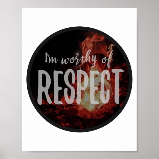 自己の愛、自己受容のための良いvibesことわざ ポスター (正面)