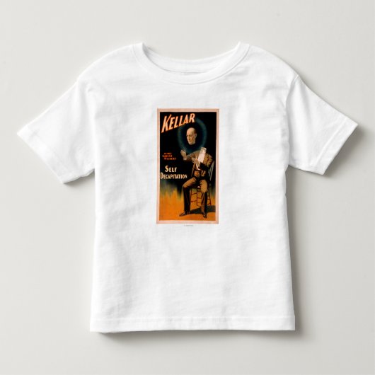 自己の斬首の魔法を行うKellar トドラーTシャツ (正面)